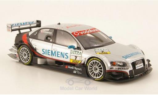 Audi A4 DTM 1/43 Minichamps DTM No.7 Team Abt Siemens DTM 2007 T.Kristensen modellino in miniatura