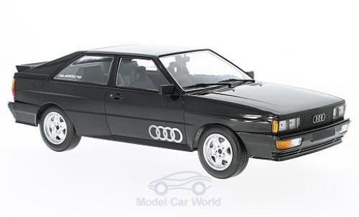 Audi Quattro 1/18 Minichamps quattro metallico nero 1980 modellino in miniatura