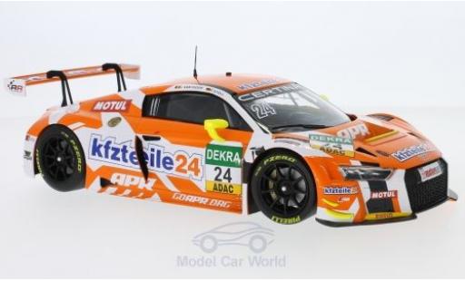 Audi R8 1/18 Minichamps LMS No.24 KFZTeile 24 / APR Motorsport ADAC GT Masters 2016 L.Vanthoor/F.Stoll modellino in miniatura