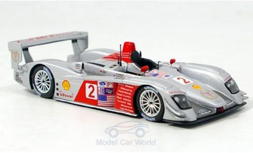Audi R8 1/43 Minichamps No.2 FSI Power GP Neu-England 2006 A.McNish/D.Capello modellino in miniatura