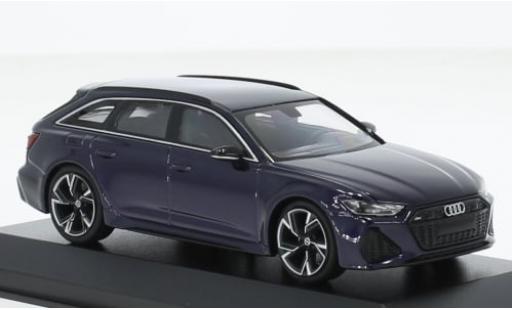Audi RS6 1/43 Minichamps Avant metallise violett 2019 1:43 modellino in miniatura