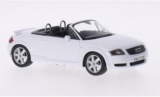 Audi TT 1/43 Minichamps Roadster bianco 1999 modellino in miniatura
