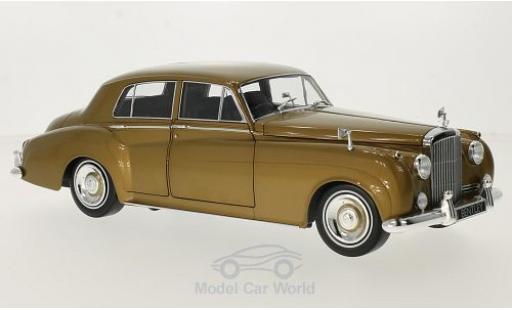 Bentley S2 S2 1/18 Minichamps gold RHD 1960 modellino in miniatura