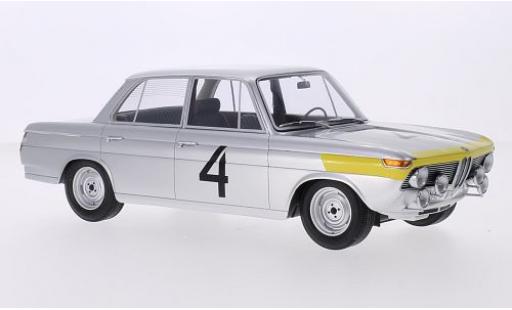 Bmw 1800 1/18 Minichamps TISA No.4 24h Spa 1965 J.Ickx/G.van Ophem modellino in miniatura