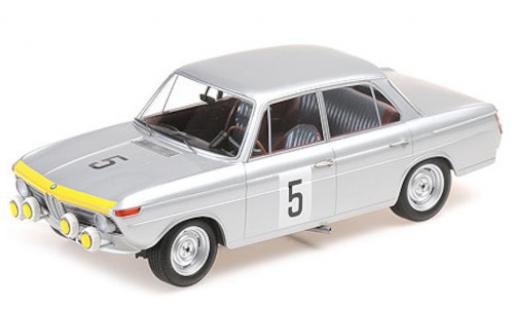 Bmw 1800 1/18 Minichamps TiSA No.5 24h Spa 1965 H.Hahne/W.Mairesse modellino in miniatura