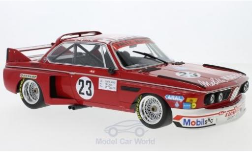 Bmw 3.0 S 1/18 Minichamps CSL No.23 Faltz Alpina Zandvoort Trophy 1975 T.Betzler/H.de Fierlant/H.Grohs modellino in miniatura