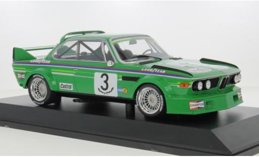 Bmw 3.0 1/18 Minichamps CSL No.3 Sorini Brünn 1978 1:18 modellino in miniatura