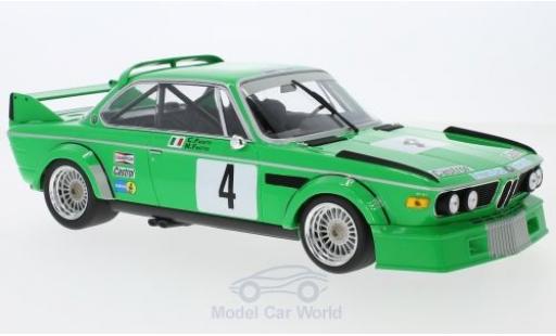 Bmw 3.0 S 1/18 Minichamps CSL No.4 Jolly Club Milano ETCC Zandvoort Trophy 1979 M.Finotto/C.Facetti modellino in miniatura