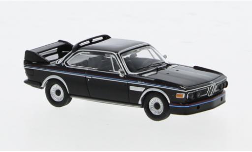 Bmw 3.0 1/87 Minichamps CSL schwarz 1973 1:87 modellino in miniatura