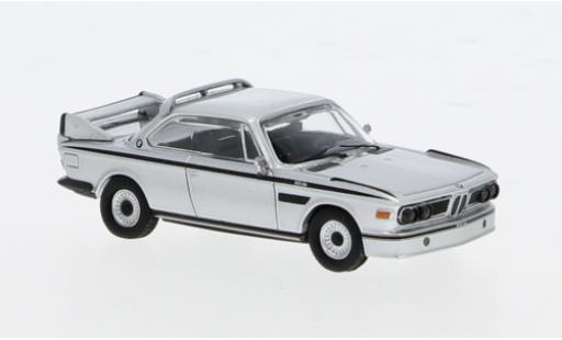 Bmw 3.0 1/87 Minichamps CSL silber 1973 1:87 modellino in miniatura
