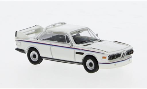 Bmw 3.0 1/87 Minichamps CSL weiss 1973 1:87 modellino in miniatura