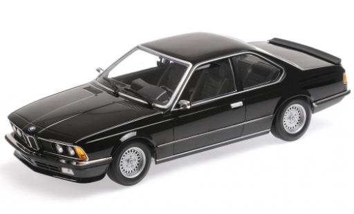Bmw 635 CSI 1/18 Minichamps 635 CSi metallico nero 1982 modellino in miniatura