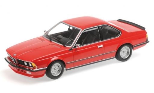 Bmw 635 CSI 1/18 Minichamps rosso 1982 modellino in miniatura