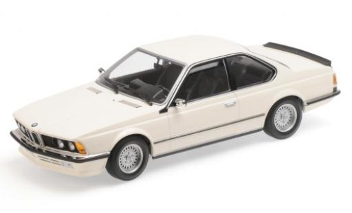 Bmw 635 CSI 1/18 Minichamps bianco 1982 modellino in miniatura