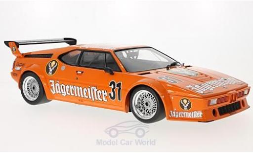 Bmw M1 1982 1/12 Minichamps Gr.4 No.31 Auto Maas Jägermeister DRM Eifelrennen Nürburgring 1982 K.König modellino in miniatura