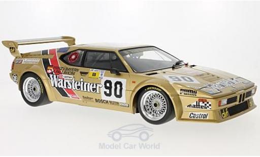 Bmw M1 1983 1/12 Minichamps Gr.B No.90 Team Warsteiner Warsteiner 24h Le Mans 1983 L.von Bayern/A.Pallavicini/J.Winther modellino in miniatura