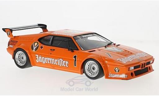 Bmw M1 1982 1/18 Minichamps No.1 Auto Mass Jägermeister Wunstorf 1982 K.König modellino in miniatura