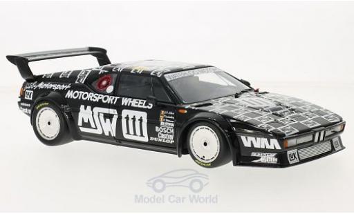 Bmw M1 1986 1/18 Minichamps No.111 MK Motorsport MSW 24h Le Mans 1986 P.Witmeur/M.Krankenberg/J-P.Libert modellino in miniatura