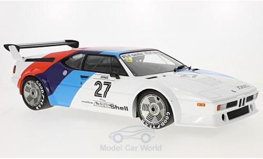 Bmw M1 1979 1/12 Minichamps Procar No.27 Motorsport Procar 1979 A.Jones modellino in miniatura