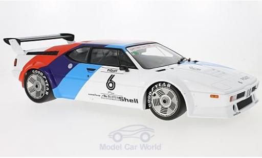Bmw M1 1979 1/12 Minichamps Procar No.6 Motorsport Procar 1979 N.Piquet modellino in miniatura