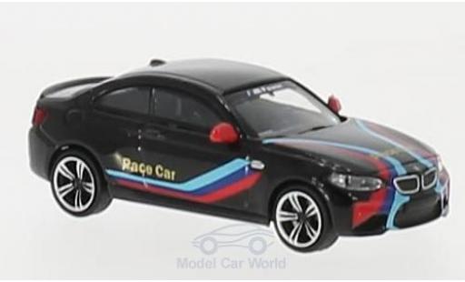 Bmw M2 1/87 Minichamps nero 2016 Pace Car modellino in miniatura