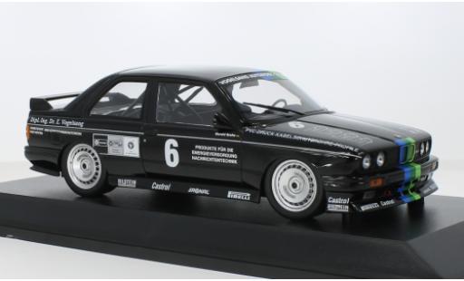 Bmw M3 1/18 Minichamps (E30) No.6 Team Vogelsang DTM 1987 1:18 modellino in miniatura
