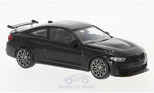 Bmw M4 1/43 Minichamps (F82) GTS metallico nero 2016 mit grigioen Felgen modellino in miniatura
