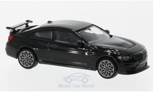 Bmw M4 1/87 Minichamps GTS metallico nero 2016 mit grigioen Felgen modellino in miniatura