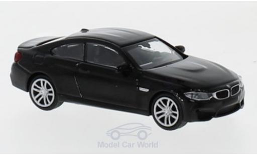 Bmw M4 1/87 Minichamps metallico nero 2015 modellino in miniatura