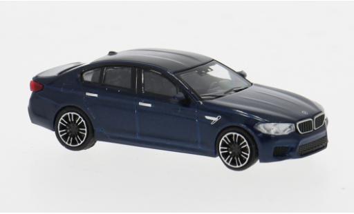 Bmw M5 1/87 Minichamps (F90) metallise blau 2018 1:87 modellino in miniatura
