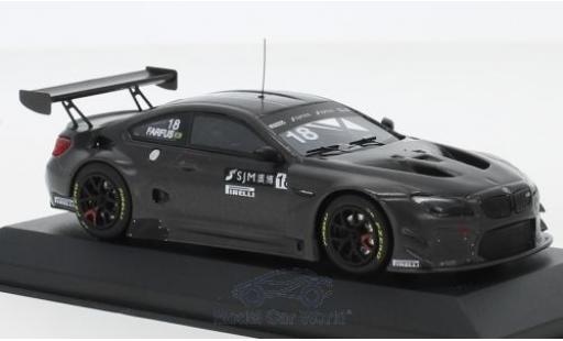 Bmw M6 1/43 Minichamps GT3 No.18 Team Schnitzer Macau GT Cup 2017 A.Farfus modellino in miniatura