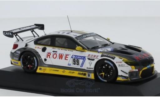 Bmw M6 1/43 Minichamps GT3 No.18 ROWE Racing 24h Nürburgring 2018 A.Sims/Krohn/C.de Phillippi/M.Tomczyk modellino in miniatura