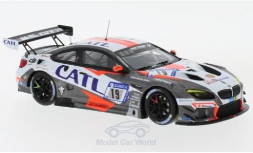 Bmw M6 1/43 Minichamps GT3 No.19 Schubert Motorsport 24h Nürburgring 2017 J.Klingmann/J.Edwards/T.Onslow-Cole/J.Müller modellino in miniatura