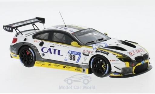 Bmw M6 1/43 Minichamps GT3 No.99 Rowe Racing CATL 24h Nürburgring 2017 M.Palttala/N.Catsburg/A.Sims/R.Westbrook modellino in miniatura