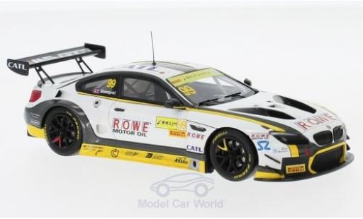 Bmw M6 1/43 Minichamps GT3 No.99 Rowe Racing GT Cup Macau 2017 T.Blomqvist modellino in miniatura