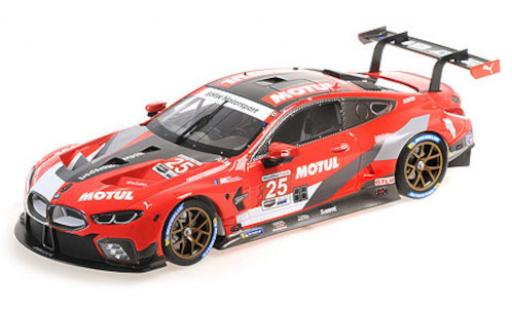 Bmw M8 1/18 Minichamps GTE No.25 RLL Racing IMSA Road Atlanta 2020 C.de Phillippi/B.Spengler modellino in miniatura