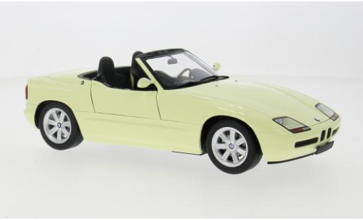 Bmw Z1 1/18 Minichamps gelb 1988 1:18 modellino in miniatura