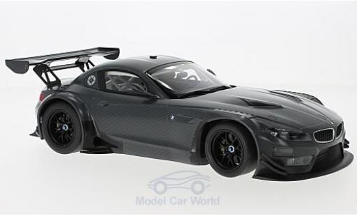 Bmw Z4 E89 1/18 Minichamps GT3 (E89) carbon/grigio 2015 modellino in miniatura