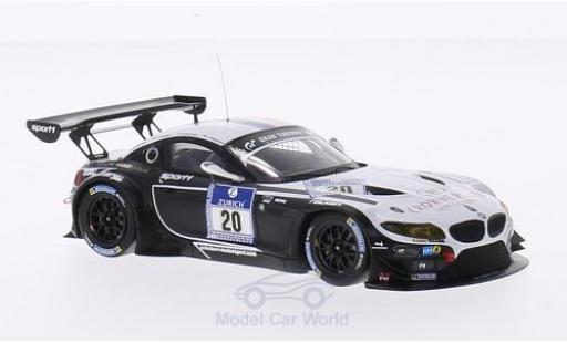 Bmw Z4 1/43 Minichamps GT3 No.20 Sports Trophy Team Schubert 24h Nürburgring 2014 J.Klingmann/D.Baumann/C.Hürtgen/M.Tomczyk modellino in miniatura