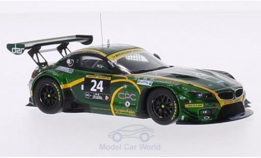Bmw Z4 1/43 Minichamps GT3 No.24 Saudi Falcons - Team Schubert 24h Dubai 2013 A.Al Faisal/F.Binladen/J.Müller/C.Hürtgen modellino in miniatura