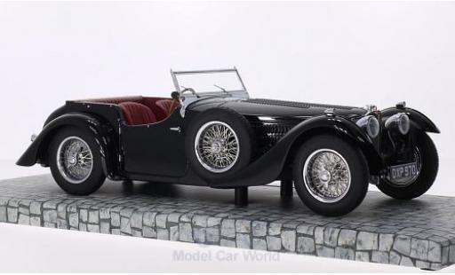 Bugatti 57 SC 1/18 Minichamps Typ C Corsica Roadstar nero 1938 Blackhawk Museum Collection modellino in miniatura