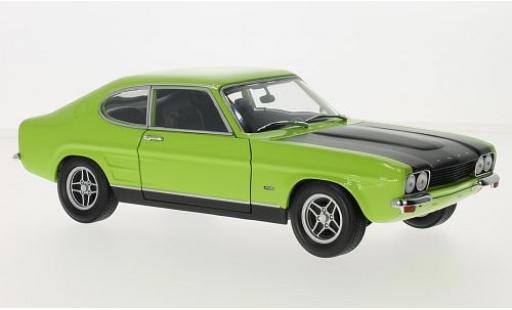 Ford Capri 1/18 Minichamps MKI RS 2600 verde/matt-nero 1970 modellino in miniatura