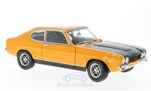 Ford Capri 1/18 Minichamps MKI RS 2600 orange/nero 1970 modellino in miniatura