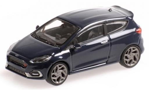 Ford Fiesta 1/87 Minichamps ST blau 2018 1:87 modellino in miniatura