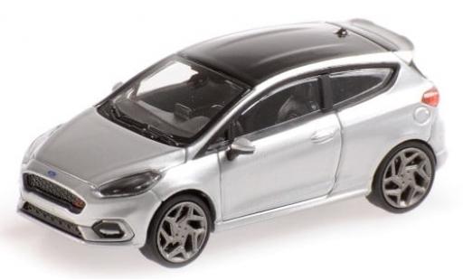 Ford Fiesta 1/87 Minichamps ST silber/schwarz 2018 1:87 modellino in miniatura