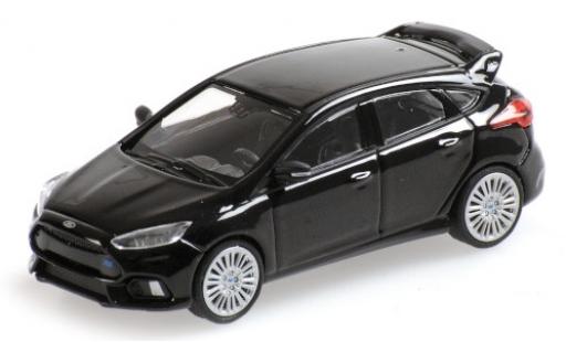 Ford Focus 1/87 Minichamps RS metallico nero 2018 modellino in miniatura