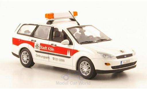 Ford Focus 1/43 Minichamps Turnier Köln 1997 Ordnungsamt modellino in miniatura