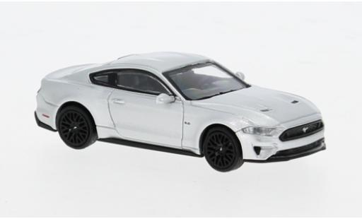 Ford Mustang 1/87 Minichamps GT silber 2018 1:87 modellino in miniatura