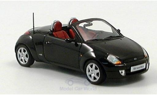 Ford Street Ka 1/43 Minichamps StreetKa nero 2003 modellino in miniatura