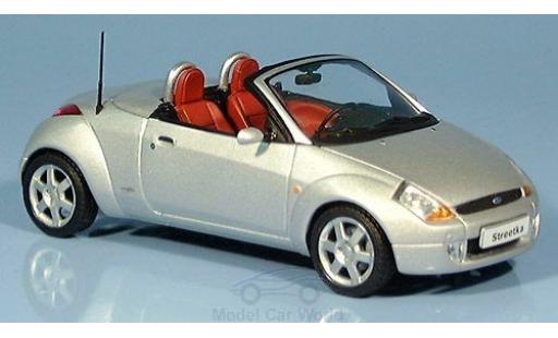 Ford Street Ka 1/43 Minichamps StreetKa grigio 2003 modellino in miniatura